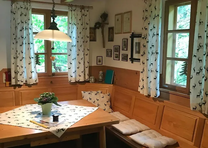 Alpesi faház Uriges Am Waldrand *